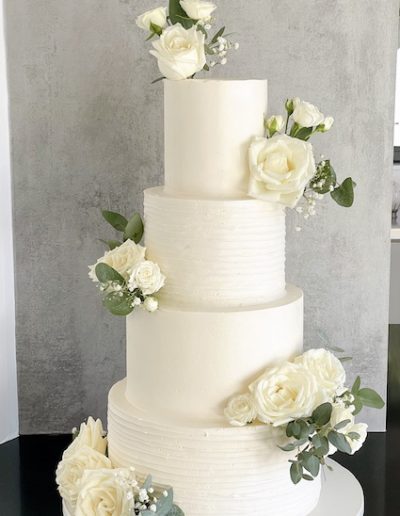 wedding cake blanc